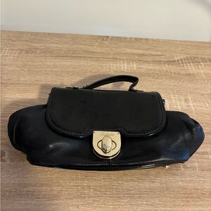Zac PosenElegant Black Leather Handbag